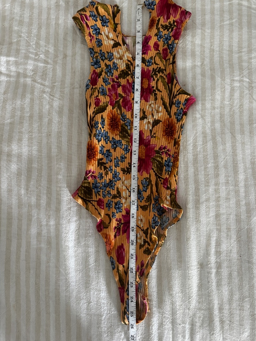 Farm Rio Tank Printed Bodysuit - Picture 3 of 7